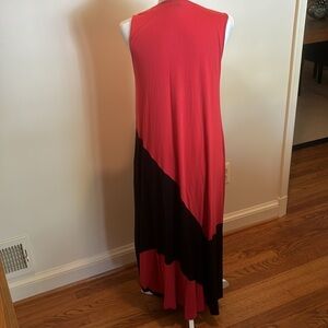 NWOT Comfy USA ankle length flared dress